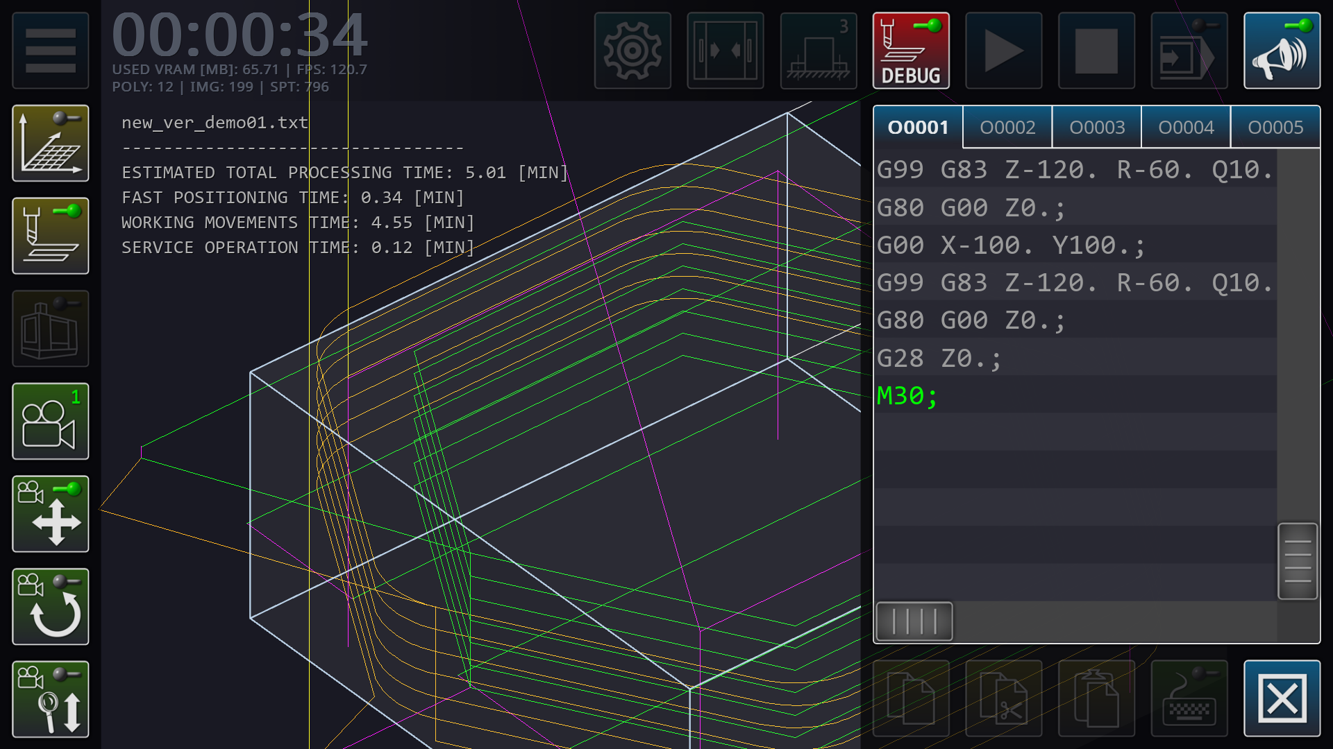 Simulador Didático de Centro de Usinagem CNC Versão Básica Android - 48h - Imagem 6